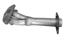 Mitsubishi grandis 2.4 труба коллекторная глушители гаситель передний фото №1