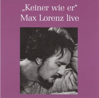 CD: MAX LORENZ LIVE - Keiner Wie Er
