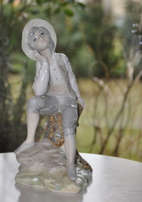 Stara figurka z porcelany Tengra Valencia