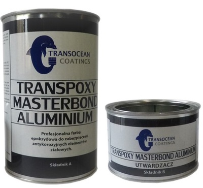 Farba epoksydowa Transpoxy Masterbond Aluminium 1L