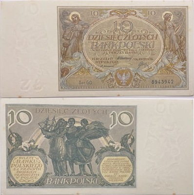 10 złotych 1929 r. stan 2