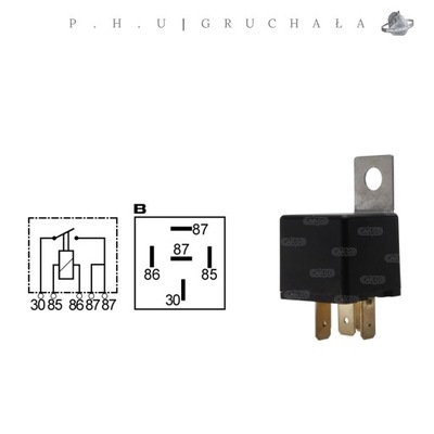 HC CARGO 160266 РЕЛЕ TYPU МИНИ 24 V