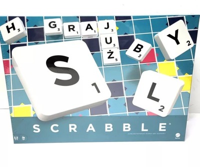 MATTEL GRA SCRABBLE ORIGINAL POLSKA WERSJA Y9616