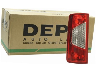 Лампа задня ліва ford transit connect 02-13 фото №1