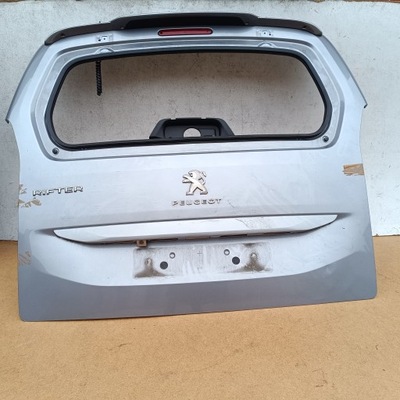 Peugeot rifter крышка багажника задняя elg фото №1
