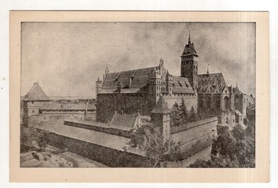 Malbork - Zamek - Polskie wydanie - 1933