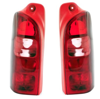 2x лампа стоп задня задня ліва права opel movano 1998-2003 фото №1