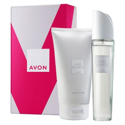 AVON Zestaw upominkowy PUR BLANCA w ozdobnym pudełku - JUŻ!!!