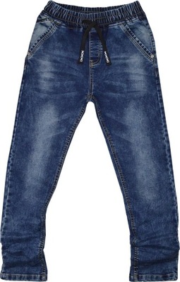 SUPERIOR JEANS CLUB Spodnie z Gumką w Pasie 158/164cm STRETCH