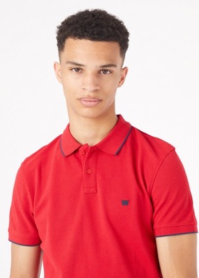 Wrangler Polo T-shirt - Red