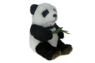 ZOO: maskotka MIŚ PANDA z bambusem - 17cm - 82040