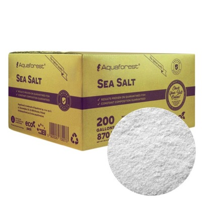 AQUAFOREST Sea Salt 25kg Akwarystyczna sól morska