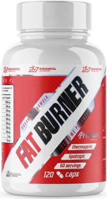 IMMORTAL FAT BURNER 120k SPALACZ TŁUSZCZU REDUKCJA ODCHUDZANIE BLOKER