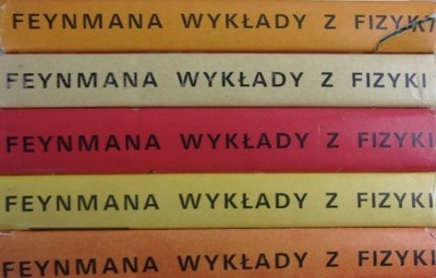 Feynmana wykłady z fizyki Tom 1 do 5