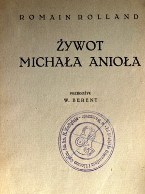 Rolland ŻYWOT MICHAŁA ANIOŁA