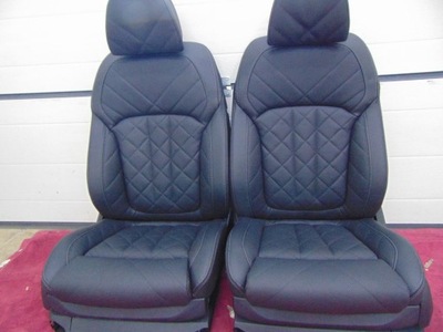 Bmw x5 lift g05 полный салон кожа заднее сиденье сиденья now org sensafin фото №1