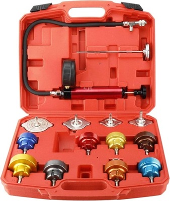 TESTER SZCZELNOŚCI UKŁADU CHŁODZENIA 14 elementów Walizka