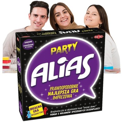 Planszowa Gra IMPREZOWA Alias Party na IMPREZY