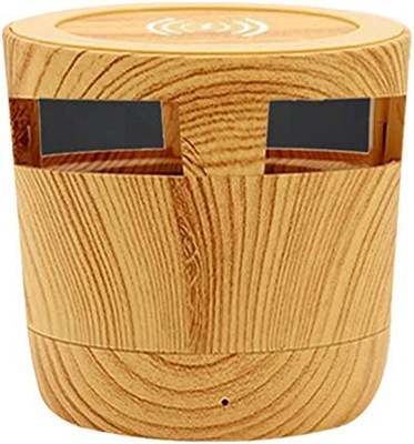 Głośnik Bluetooth 2 w 1 Bezprzewodowa ładowarka Woodgrain