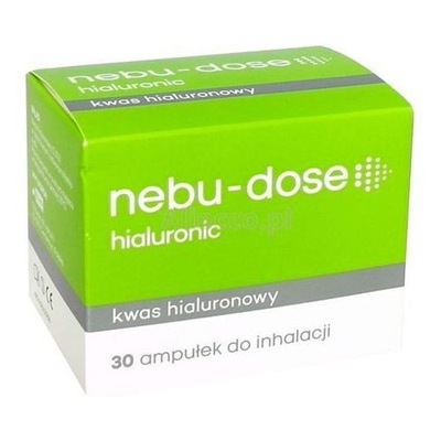 NEBU-DOSE HIALURONIC Roztwór izotoniczny do inhalacji z kwasem hialuronowym