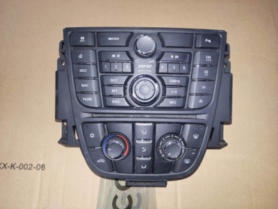 Блок керування панель радіо обдув opel astra j iv 13406665 13435154 фото №1