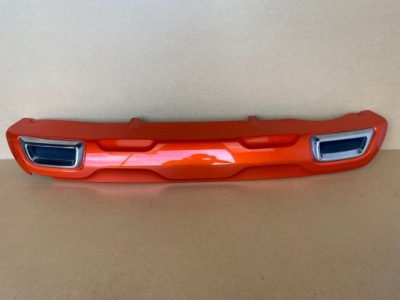 Renault arkana накладка бампера задняя диффузор фото №1