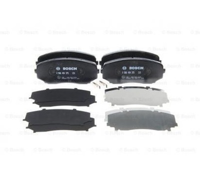Bosch гальмівні колодки гальмівні mazda mpv 17.5mm фото №1