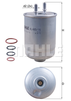 FILTRO COMBUSTIBLES RENAULT  