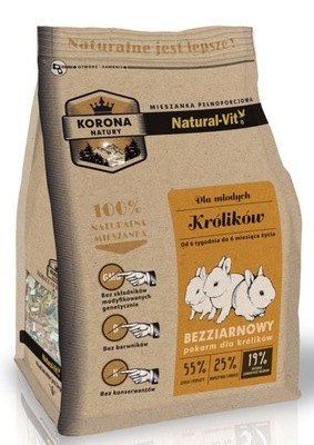 Korona Natury KRÓLIK JUNIOR 750g