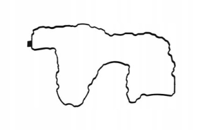 Прокладка картера оливи do vw passat polo t-roc tiguan фото №1