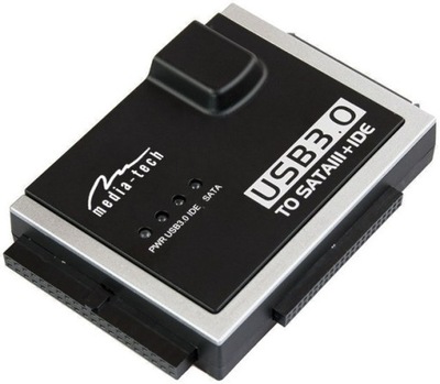 Adapter mostek Multi-przejściówka Media-Tech MT5100 IDE SATA USB3.0