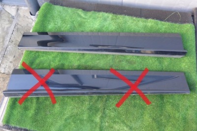 Audi q8 8m молдинг дверь нижняя левая перед обычная lc9x фото №1