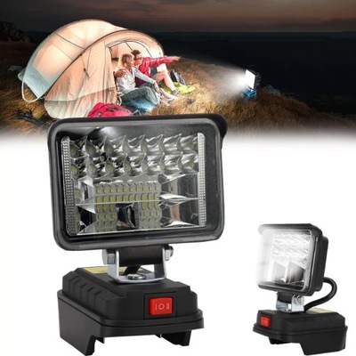 48W LAMP FOR MAKITA 18V WORKING WARSZTATOWA HALOGEN LAMP FOG LAMP FLASHLIGHT 30LED - milautoparts-fr.ukrlive.com