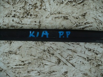 Kia sportage iv молдинг ущільнювач двері правий задня правий перед фото №1