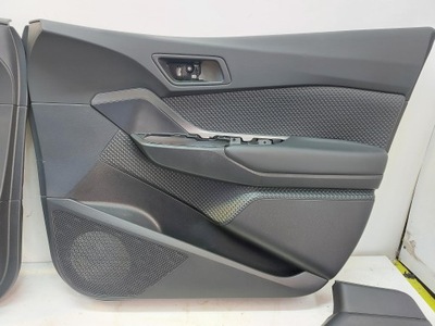 Toyota chr обивка обшивка дверь перед правый левый фото №1