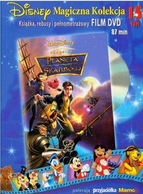 Dvd: PLANETA SKARBÓW - Disney Magiczna Kolekcja 15