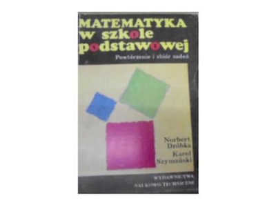 Matematyka w szkole podstawowej - N Dróbka