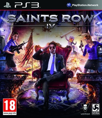 PS3 SAINTS ROW IV / AKCJA