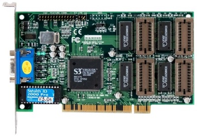 DIAMOND STEALTH 3D 2000 PRO S3 VIRGE/DX 2MB PCI