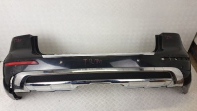 Mercedes gle ml w166 amg бампер задняя задний фото №1