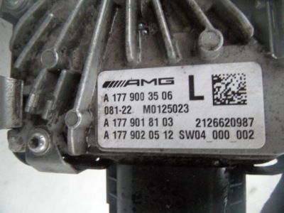 Регулятор модуль блок управления мост левый mercedes gla glb x247 amg a45 фото №1