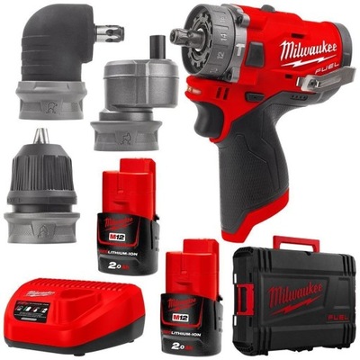 Milwaukee M12 FPDXKIT-202X Wiertarko wkrętarka 4933464138