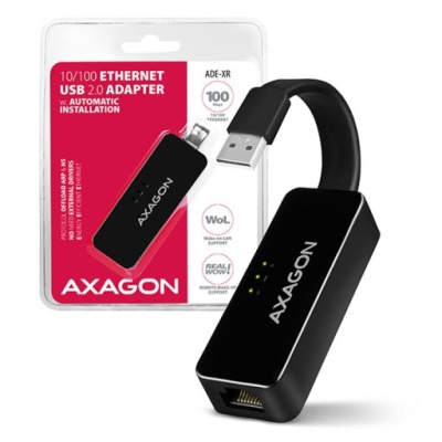 AXAGON ADE-XR USB2.0 zewnętrzny adapter Ethernet