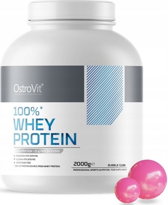 OstroVit 100% Whey Protein 2000 WPC ODŻYWKA BIAŁKO