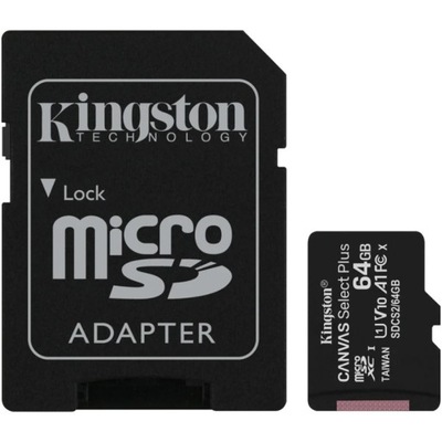 Kingston KARTA PAMIĘCI 64GB MICRO SD SDCS2/64GB