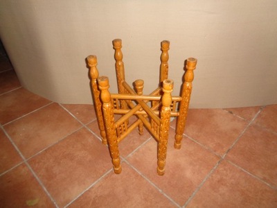 Podstawa drewniana do stolika składana