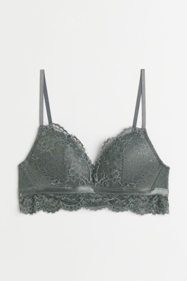 H&M 75A koronkowa baletka push up