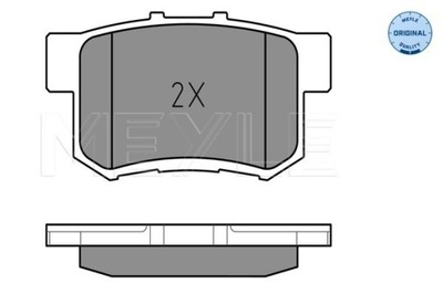 MEYLE ZAPATAS DE FRENADO HONDA T. CRV 02-06 CON SENSOR  