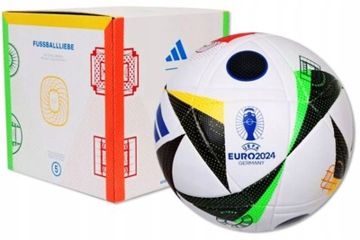 Piłka nożna Adidas Euro24 Fussballliebe League Box IN9369 r. 4