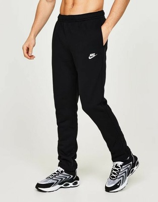 NIKE CZARNE SPODNIE DRESOWE JOGGERY LOGO 3L0 XTR__XL